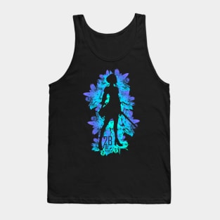 Blue Flowers - 2B Tank Top